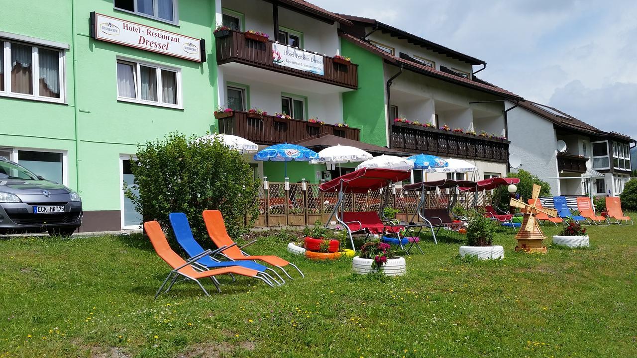 Hotel-Pension Dressel Warmensteinach Esterno foto